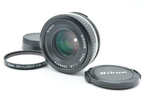【綺麗な光学】Nikon Nikkor 50mm f1.8 Ai-s ニコン 単焦点レンズ【完動品】【同梱・時間指定可】#22989
