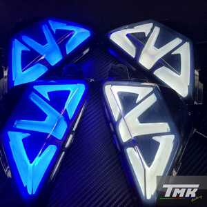 即納 ZX-25R LED シーケンシャル ウインカー デイライト機能付き 色選択(Kawasaki Ninja250 Ninja400 ZX-6R ZX-10R Z250 Z1000 ポジション)