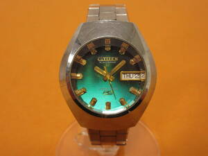 275)【ジャンク】 CITIZEN ELECTRONIC COSMOTRON 腕時計 シチズン エレクトロニック コスモトロン 7804 GN-4-S 