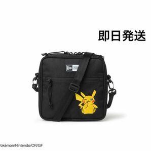 スクエア ショルダーポーチ 1.5L ポケモン ピカチュウ ブラック