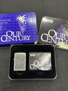 ★Zippo ジッポー ライター OUR CENTURY アワーセンチュリー 1999年製★17536