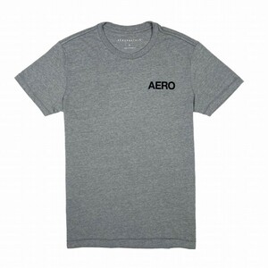 APT279 Sサイズ エアロポステール メンズ 半袖 Tシャツ ミディアムグレー