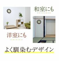 限定１０個展示品　野鳥　電波自動受信 掛け時計 大型 レトロ 壁掛け時計電波自動受信 野鳥の電波時計 安眠機能 日本標準_画像2