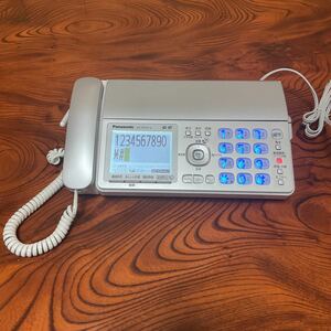 パナソニック 電話 FAX パーソナルファックス KX-PZ310-S ジャンク