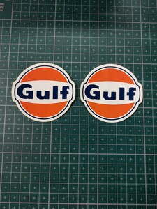 Gulf ステッカー2枚セット　ガルフ