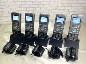 IP3D-8PS-2 / 5台セット/マルチゾーンデジタルコードレス電話機 / NEC ビジネスホン / ASPIRE-WX 
