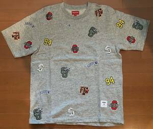 Supreme 20SS UNIVERSITY S/S TOP HEATHER GREY / S