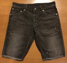 VISVIM 17SS FLUXUS 04 CUT-OFFS SLUB (CORDS) BLACK / SIZE1 品番:0117105008015_画像1