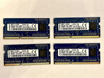 PC3L-12800S (DDR3L-1600) SO-DIMM 4GBx6枚（動作チェック済） _画像4