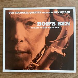 【テナー秀逸盤CD】BOB ROCKWELL QUARTET「BOB'S BEN」デンマーク盤　STANT Records STU CD05042 2004年録音　ワンホーンアルバム