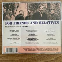 【レア希少盤CD】Christian Sohwindt Quintet「FOR FRIENDS AND RELATIVES」フィンランド盤ROCKET Records 1965年録音RCA原盤　幻のレア盤_画像5