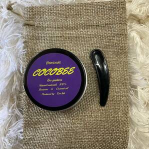 E.V.O Lab製 ギター用蜜蝋ワックス COCOBEE 30ｇ 巾着・スパチュラ付きの画像2