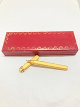 Cartier カルティエ トリニティ ボールペン キャップ式　ゴールド 筆記用具　インクなし　_画像2
