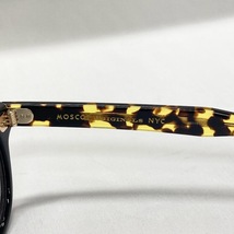 MOSCOT LEMTOSH　モスコット レムトッシュ サイズ46 べっ甲 ゴールド金具　黒　ケース　メガネ拭き付き_画像5