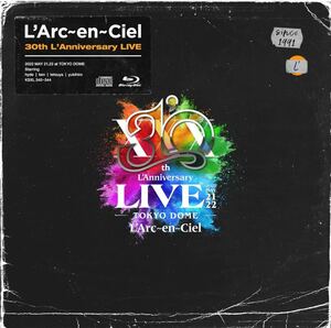 【ライブ会場限定特典付き】【完全生産限定盤】L'Arc~en~Ciel(ラルク)30周年ライブBlu-ray (ブルーレイ )、CD