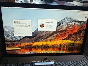 iMac Retina 5K, 27-inch, 2017 27インチ　1TB SSD+16GB メモリ Intel i5 3.4GHz