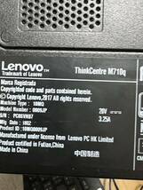 Lenovo ThinkCentre M710q /Corei5-7400T/8GB/SSD 256gb/win10 動作品(FB-NH1)_画像4