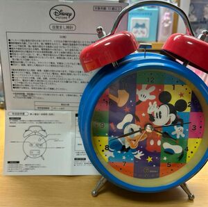 目覚まし時計 ディズニー インテリア 置時計 かわいい ミッキーマウス ドナルド レトロ