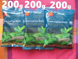 Dilmah プレミアムセイロンティ 200g袋×3個（全600g） ディルマ紅茶 スリランカ産