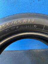 【BRIDGESTONE NEXTRY ブリヂストン】《155/65R13 73S》20/21年製【送料無料※一部地域有料】中古タイヤ4本◆バリ山◆_画像9