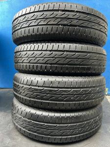 【BRIDGESTONE NEXTRYブリヂストン】《165/70R14 81S》21年製【送料無料※一部地域有料】中古タイヤ4本◆バリ山◆