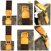 美品！LOUIS VUITTON 　ルイヴィトン　ボスフォール　モノグラム　ショルダーバッグ メンズ　レディース　　D75_画像8