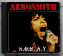 Aerosmith S.O.S. N.Y. Central Park 1975 ★貴重ブートレッグ プライベート盤 Bootleg エアロスミス _画像1