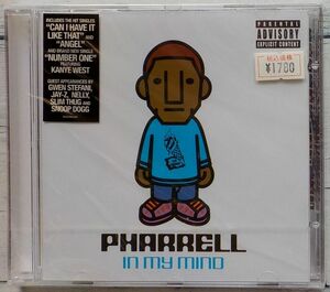 ファレル・ウィリアムス Pharrell Williams In My Mind ★直輸入盤 未開封品 Gwen Stefani Jay-Z Nelly Slim Thug and Snoop Dogg