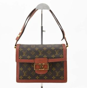 1円 LouisVuitton ヴィンテージ ルイヴィトン モノグラム サックドーフィーヌ ショルダーバッグ クラシックボックス ロゴ M51410 24-719