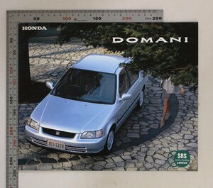  автомобиль каталог [HONDA DOMANI]1994 год примерно Honda научно-исследовательский институт промышленность дополнение : Honda clio Honda Domani /VTEC/TTEC-E/SRS подушка безопасности система /TCS/ABS/SRS