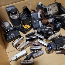 ジャンク フィルムカメラ レンズ ビデオカメラ デジカメ NIKON HITACHI RICOH CANON KONICA OLYMPUS PENTAX KODAK セット まとめて 　_画像9