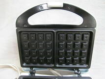 D-STYLIST W WAFFLE MAKER ダブルワッフルメーカー ピーナッツクラブ ワッフルメーカー KA-00279_画像8