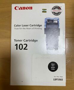 Canon キャノン キヤノン Toner Cartridge トナーカートリッジ 102 ブラック 未開封 ジャンク