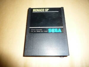 SEGA game cartridge MONACO GP G-1017