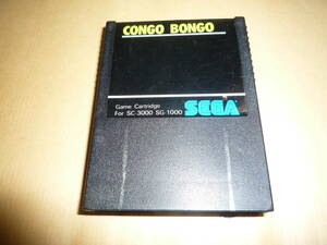 SEGA　ゲームカートリッジ　CONGO　BONGO　G-1007