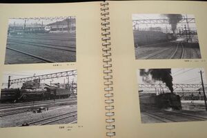 ◆鉄道写真アルバム07 鉄道写真　計41枚　1960年代◆広島/ほほうら/瀬戸内海/SL/機関車　他/撮り鉄