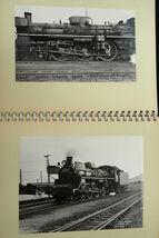 ◆鉄道写真アルバム14 鉄道写真　計57枚　1960年代◆l9636/SL/蒸気機関車　他/撮り鉄_画像2