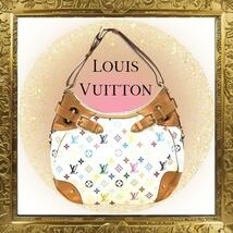☆Louis Vuitton☆ ルイ・ヴィトン マルチカラー グレタ ハンドバック 美中古品_画像1