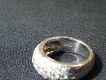 ダイヤモンド pt900 プラチナ リング サイズ9号 重量約13g ジュエリー 宝石 指輪 アクセサリー 1.334 送料無料_画像5