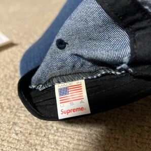 Supreme 18SS Denim Camp Cap シュプリーム デニム キャンプキャップ 帽子 ボックスロゴ Box Logo の画像6