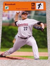 2004 Leaf Sportscaster Orange Roger Clemens running cap 20枚限定　ロジャー・クレメンス　アストロズ　パラレルカード Donruss _画像1