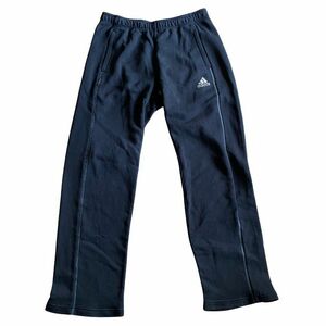 アディダス クライマライト コットン スウェットパンツ ストレート ブラック　　adidas CLIMALITE COTTON 2ポケット 雅瀬342