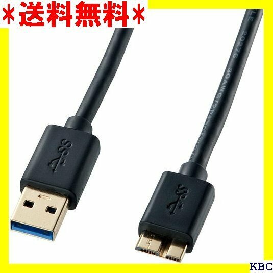 ☆人気商品 サンワサプライ Sanwa Supply USB3.0 icroB 0.5m ブラック KU30-AMC05BK 15