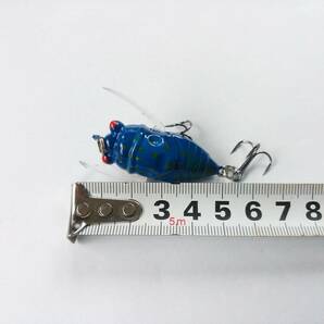 セミ ルアー トップウォーター 6g 4cm 8色 セット エリア 管理釣り場 バス釣り トラウト ノイジーの画像5