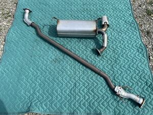 NISSAN juke NF15 NISMO RS original muffler interim pipe set ( Nissan JUKE Nismo rear muffler center pipe 20100 3YW3 )