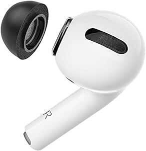 ShotR AirPods Pro 第1 & 第2世代 対応 交換用 イヤーピース Mサイズ 1ペア 遮音性/フィット感/落下防止