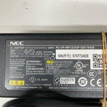 97 NEC純正 ACアダプタ ADP-65JH E(ADP91) PC-VP-WP123 19V3.42A おまとめ購入（同梱）対応可能⑥_画像2