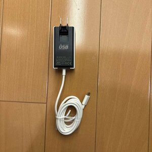 77_新品開封済 スマホ充電器 softbank ソフトバンク純正 TYPE-C ACアダプター SB-AC20-TCPD 同梱可能まとめ購入OK⑧