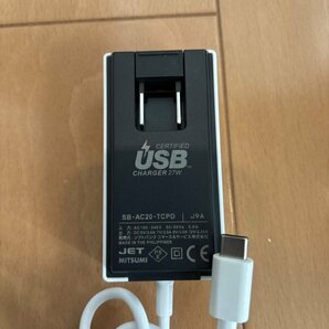 79_2個セットタイプC急速充電器 PD対応 TYPE-C SB-AC20-TCPD 同梱可能まとめ購入OK⑥の画像3