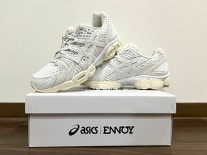 ★最終値下げ★ENNOY×Asics Gel-Nimbus 9 "White/Cream"